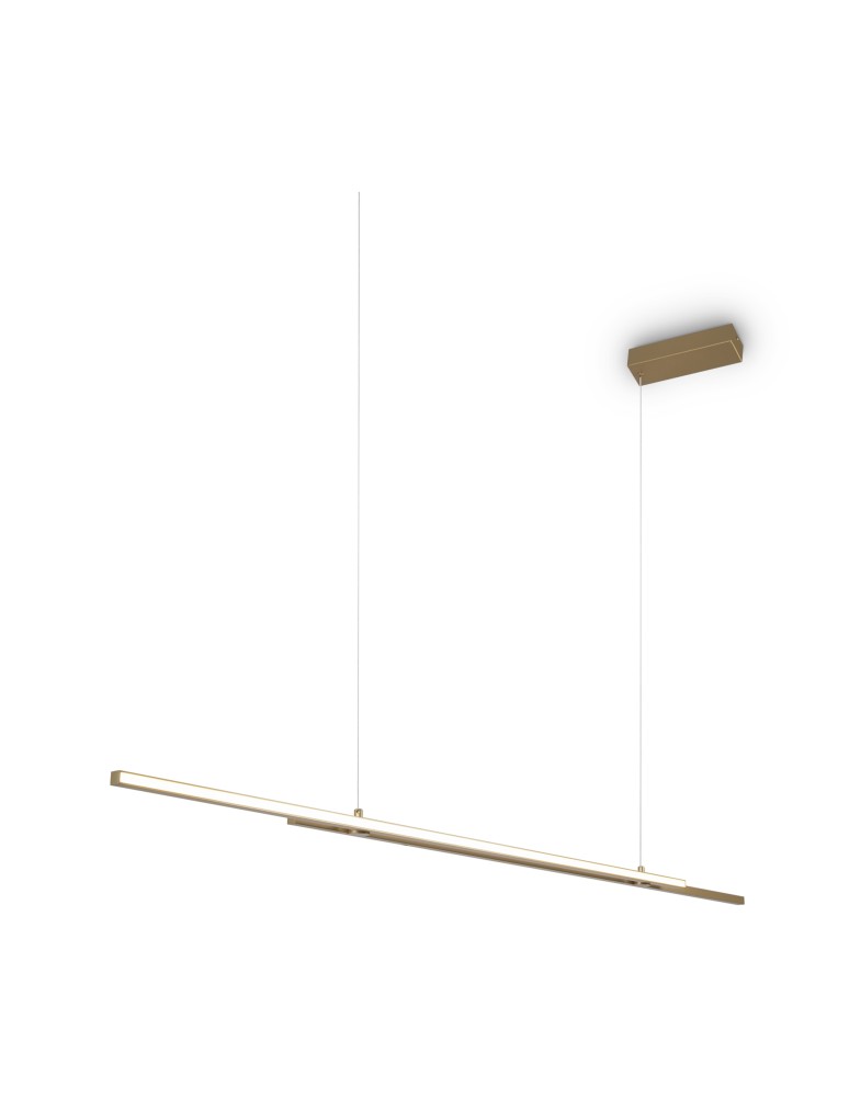 Pendant lamps - Maytoni Halo Horizontal LED Pendant Lamp 48W 2200lm Brass MOD005PL-L48BSK. - product kolory-swiatla.pl 1