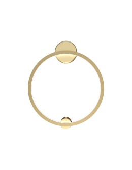 Maytoni Halo Kinkiet Ring LED 24W 1250lm 4000K Mosiądz MOD005WL-L22BSK