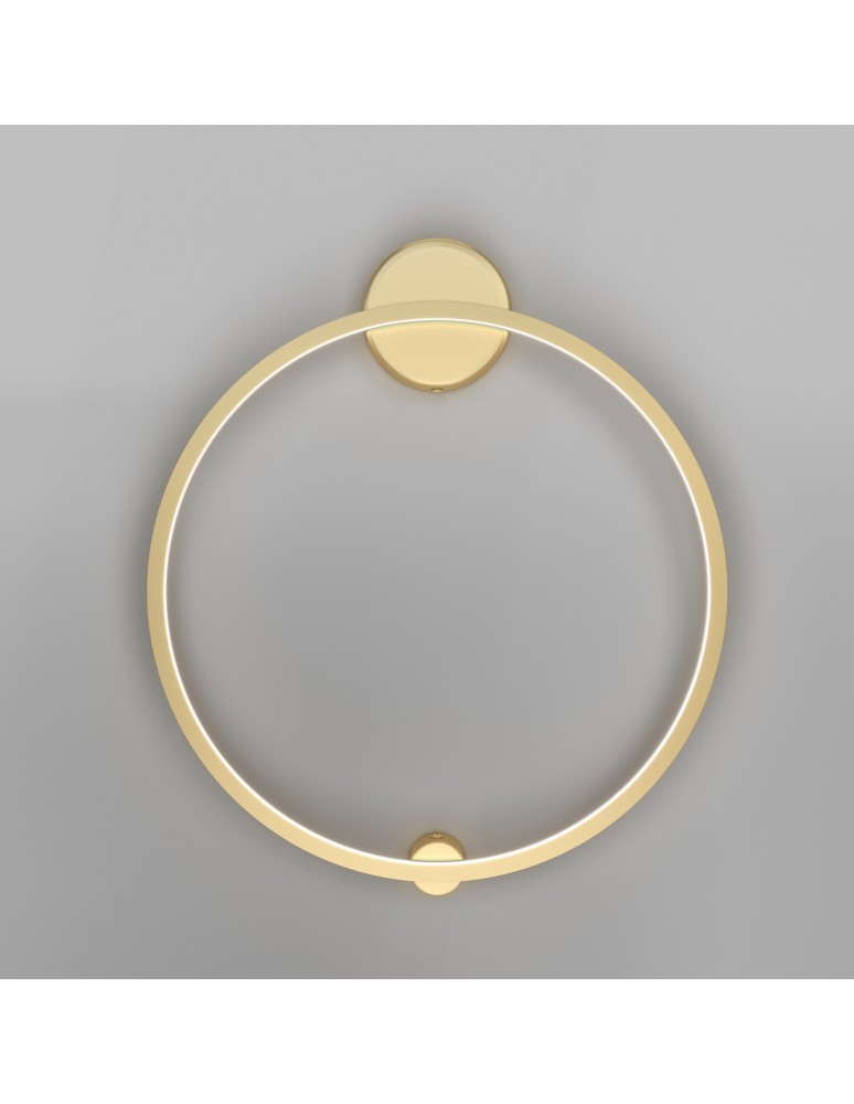 Wall lamps - Maytoni Halo LED Ring Wall lamp 36W 1800lm 4000K Brass MOD005WL-L22BSK1. - product kolory-swiatla.pl 3