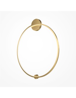 Maytoni Halo Kinkiet Ring LED 47W 2300lm 4000K Mosiądz MOD005WL-L46BSK1