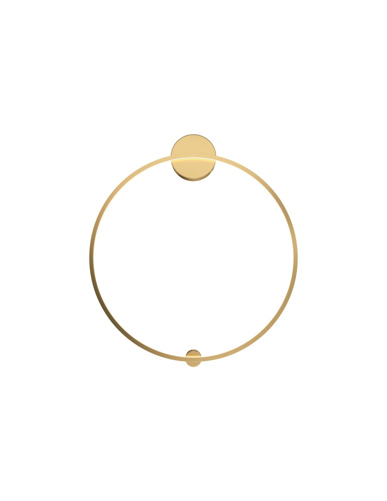 Wall lamps - Maytoni Halo Ring LED wall lamp 47W 2300lm 4000K Brass MOD005WL-L46BSK1. - product kolory-swiatla.pl 2
