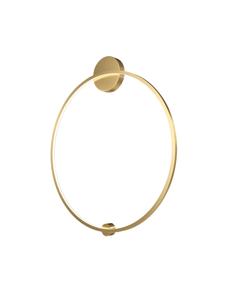 Wall lamps - Maytoni Halo Ring LED wall lamp 47W 2300lm 4000K Brass MOD005WL-L46BSK1. - product kolory-swiatla.pl 3