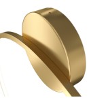 Wall lamps - Maytoni Halo Ring LED wall lamp 47W 2300lm 4000K Brass MOD005WL-L46BSK1. - product 5