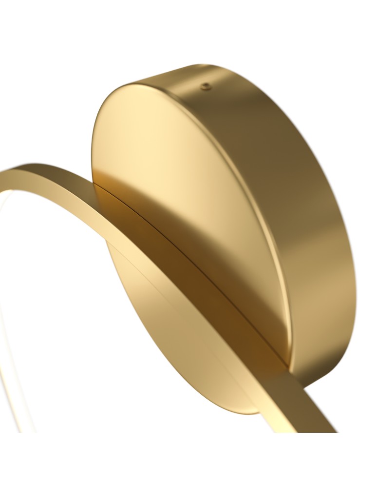 Wall lamps - Maytoni Halo Ring LED wall lamp 47W 2300lm 4000K Brass MOD005WL-L46BSK1. - product kolory-swiatla.pl 5
