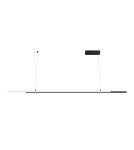 Pendant lamps over the island - Maytoni Halo Horizontal LED Pendant Lamp 48W 2200lm 4000K Black MOD005PL-L36BK. - product 1