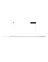 View Maytoni Halo Horizontal LED Pendant Lamp 48W 2200lm 4000K Black MOD005PL-L36BK.