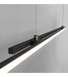 Pendant lamps over the island - Maytoni Halo Horizontal LED Pendant Lamp 48W 2200lm 4000K Black MOD005PL-L36BK. - product 3