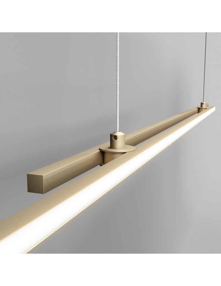 Pendant lamps - Maytoni Halo Horizontal LED Pendant Lamp 48W 2200lm 4000K Brass MOD005PL-L36BSK. - product kolory-swiatla.pl 3