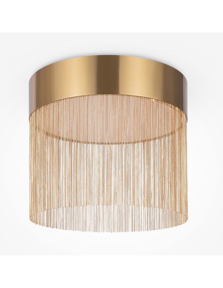 Glamour ceiling lamps - Maytoni Imaginary LED 18W 750lm 3000K Gold MOD190CL-L18G3K Ceiling Lamp. - product kolory-swiatla.pl 4