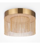 Glamour ceiling lamps - Maytoni Imaginary LED Ceiling Lamp 36W 1300lm 3000K Gold MOD190CL-L36G3K. - product 1