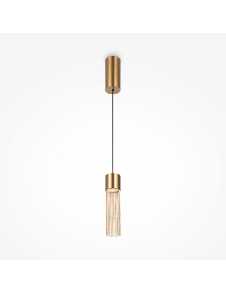 Pendant lamps - Maytoni Imaginary LED Pendant Lamp 5W 100lm 3000K Gold MOD190PL-L5G3K. - product kolory-swiatla.pl 1