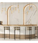 Pendant lamps - Maytoni Imaginary LED Pendant Lamp 5W 100lm 3000K Gold MOD190PL-L5G3K. - product 2