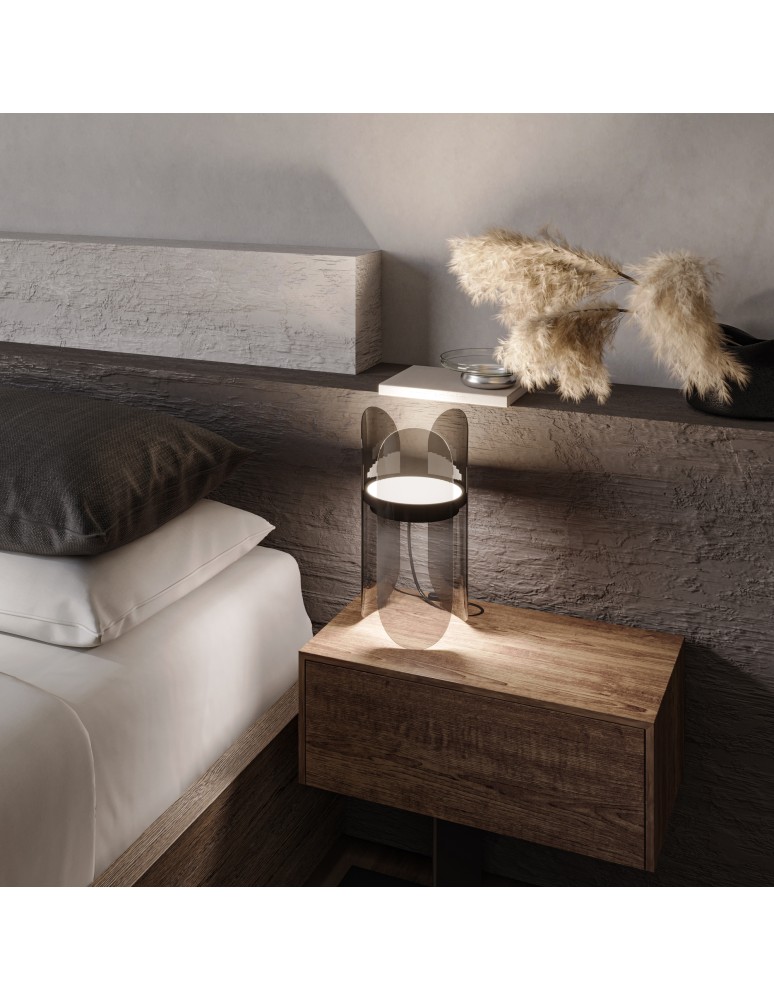 Table lamps - Maytoni Insight LED Table Lamp 6W 550lm 3000K Black MOD416TL-L6BR3K. - product kolory-swiatla.pl 2