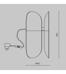 Table lamps - Maytoni Insight LED Table Lamp 6W 550lm 3000K Black MOD416TL-L6BR3K. - product 3