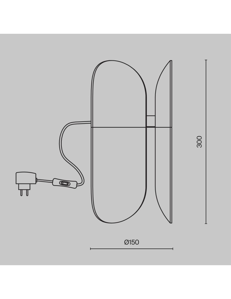 Table lamps - Maytoni Insight LED Table Lamp 6W 550lm 3000K Black MOD416TL-L6BR3K. - product kolory-swiatla.pl 3