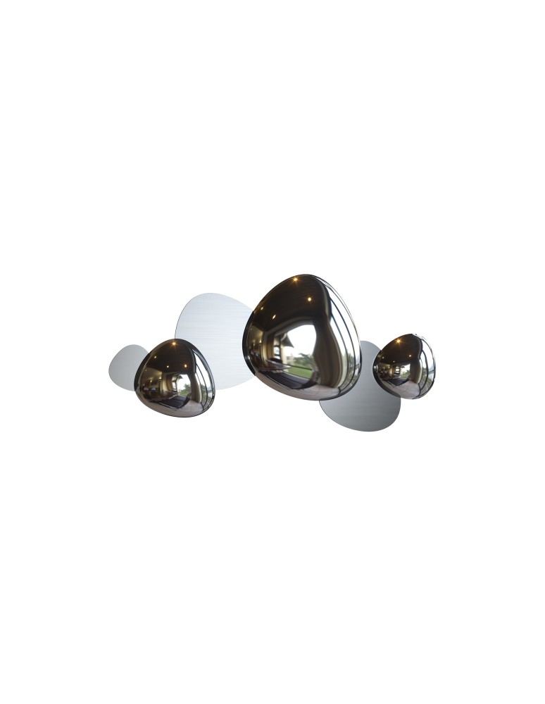 LED wall lamps - Maytoni Jack-stone LED designer wall lamp 13W 550lm 3000K Nickel MOD314WL-L13N3K. - product kolory-swiatla.pl 1