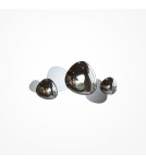 LED wall lamps - Maytoni Jack-stone LED designer wall lamp 13W 550lm 3000K Nickel MOD314WL-L13N3K. - product 2
