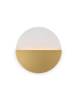 Maytoni Jupiter Designer LED wall lamp 6W 200lm 3000K Brass MOD320WL-L6BS3K1