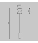 Modern floor lamps - Maytoni Kyoto LED Floor Lamp 11W 1300lm 3000K Black MOD178FL-L11B3K. - product 5