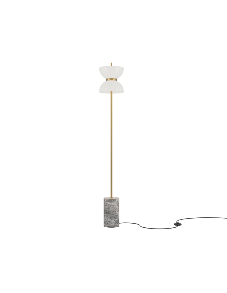 LED floor lamps - Maytoni Kyoto LED Floor Lamp 11W 1300lm 3000K Gold, Gray MOD178FL-L11G3K - product kolory-swiatla.pl 1