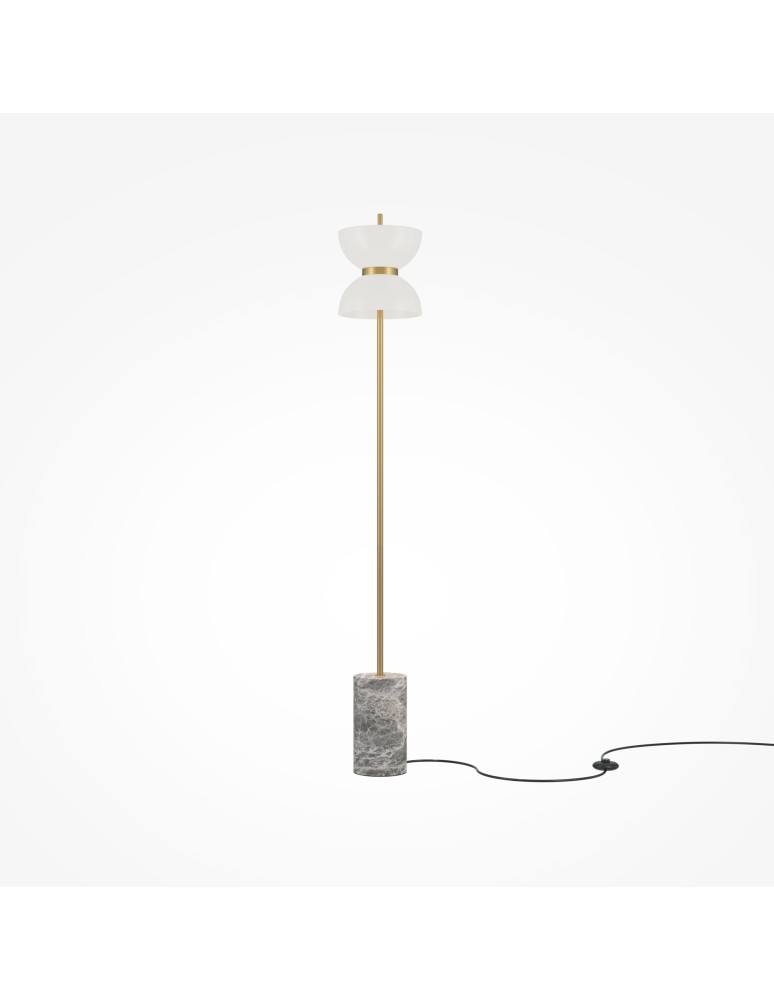 LED floor lamps - Maytoni Kyoto LED Floor Lamp 11W 1300lm 3000K Gold, Gray MOD178FL-L11G3K - product kolory-swiatla.pl 3