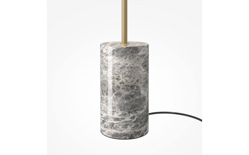 Maytoni Kyoto Lampa Podłogowa LED 11W 1300lm 3000K Złoty, Szary MOD178FL-L11G3K
