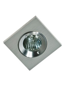 Azzardo PABLO 1 ALUMINIUM 1xGU10 Wpuszczana Aluminium IP54 AZ1015