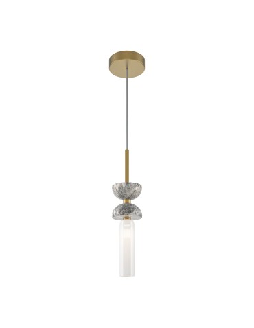 Maytoni Kyoto Pendant Lamp 1xG9 28W Gold, Gray MOD178PL-01GR