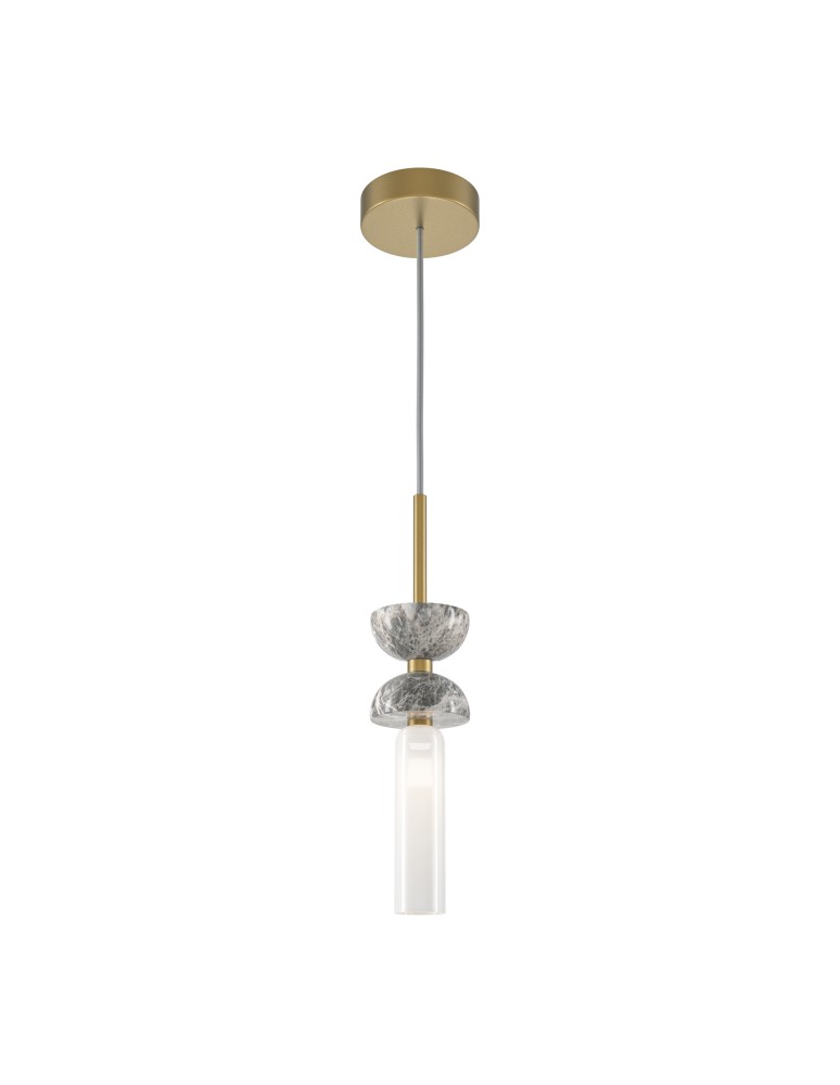 Pendant lamps - Maytoni Kyoto Pendant Lamp 1xG9 28W Gold, Gray MOD178PL-01GR - product kolory-swiatla.pl 1