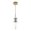 Maytoni Kyoto Lampa Wisząca 1xG9 28W Złoty, Szary MOD178PL-01GR