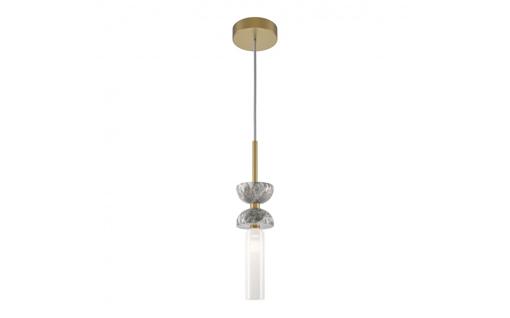 Maytoni Kyoto Lampa Wisząca 1xG9 28W Złoty, Szary MOD178PL-01GR