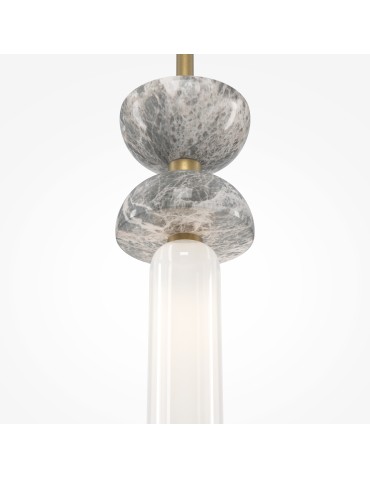 Maytoni Kyoto Pendant Lamp 1xG9 28W Gold, Gray MOD178PL-01GR - product 2