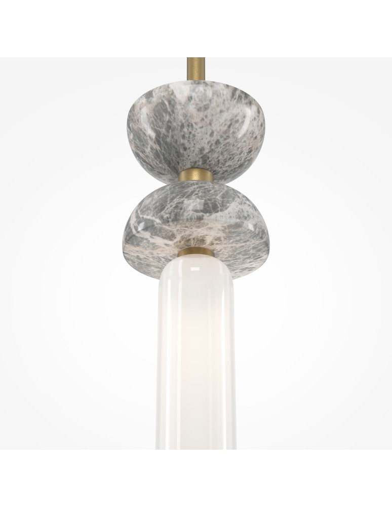 Pendant lamps - Maytoni Kyoto Pendant Lamp 1xG9 28W Gold, Gray MOD178PL-01GR - product kolory-swiatla.pl 2