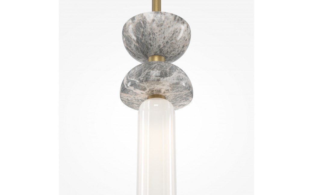 Maytoni Kyoto Lampa Wisząca 1xG9 28W Złoty, Szary MOD178PL-01GR