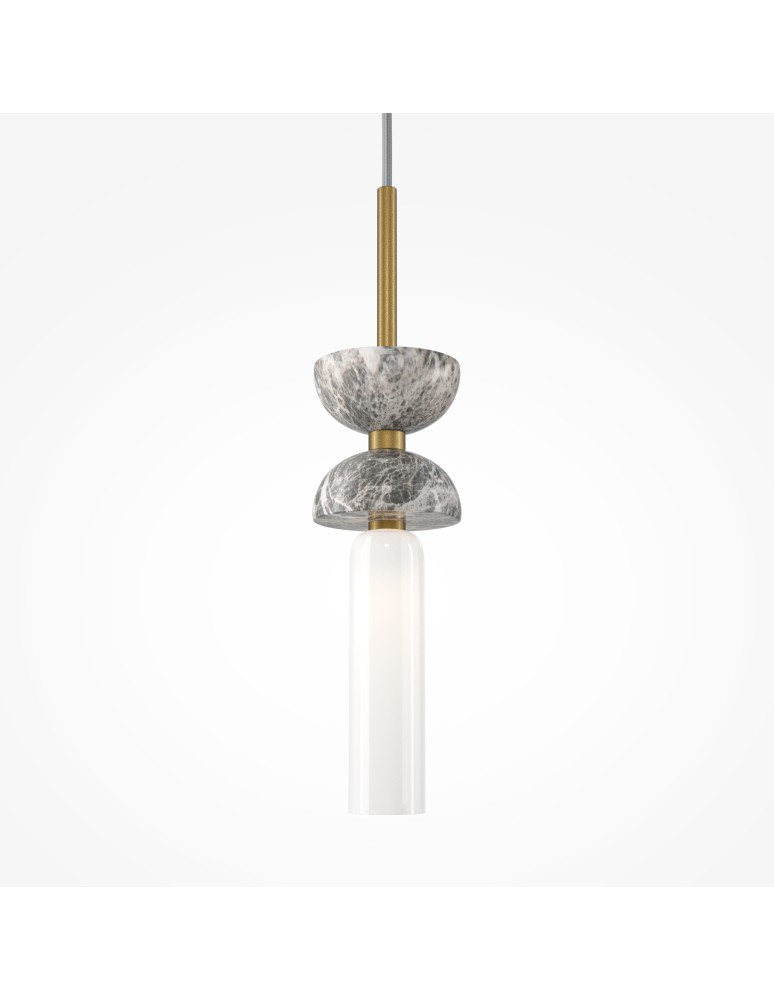 Pendant lamps - Maytoni Kyoto Pendant Lamp 1xG9 28W Gold, Gray MOD178PL-01GR - product kolory-swiatla.pl 3