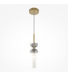 Pendant lamps - Maytoni Kyoto Pendant Lamp 1xG9 28W Gold, Gray MOD178PL-01GR - product 4