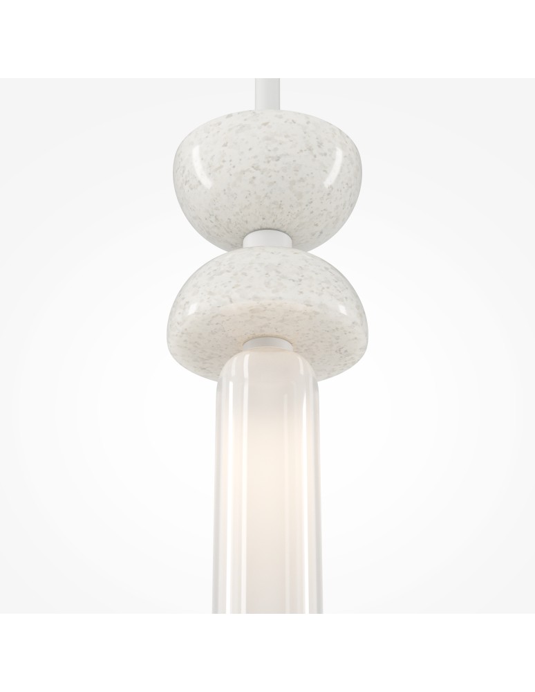 Pendant lamps - Maytoni Kyoto Pendant Lamp 1xG9 28W White MOD178PL-01W - product kolory-swiatla.pl 2