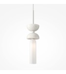 Pendant lamps - Maytoni Kyoto Pendant Lamp 1xG9 28W White MOD178PL-01W - product 3