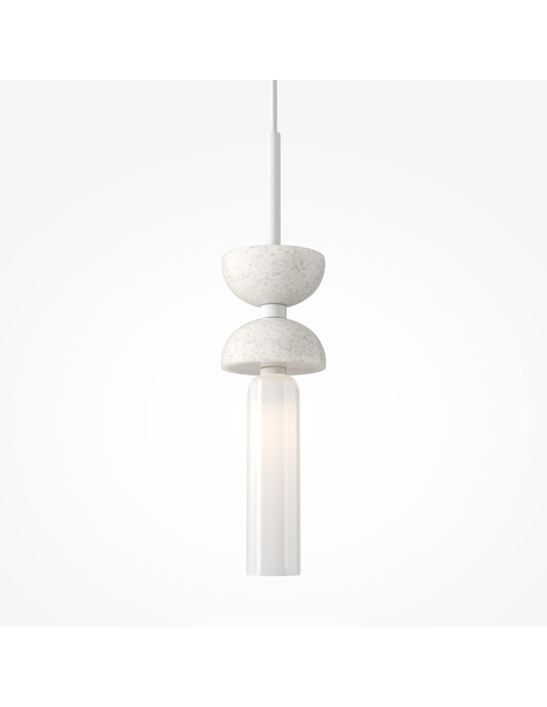 Pendant lamps - Maytoni Kyoto Pendant Lamp 1xG9 28W White MOD178PL-01W - product kolory-swiatla.pl 3