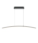Pendant lamps - Maytoni Light Reflection LED Pendant Lamp 15W 800lm 3000K Black MOD243PL-L18BK. - product 1