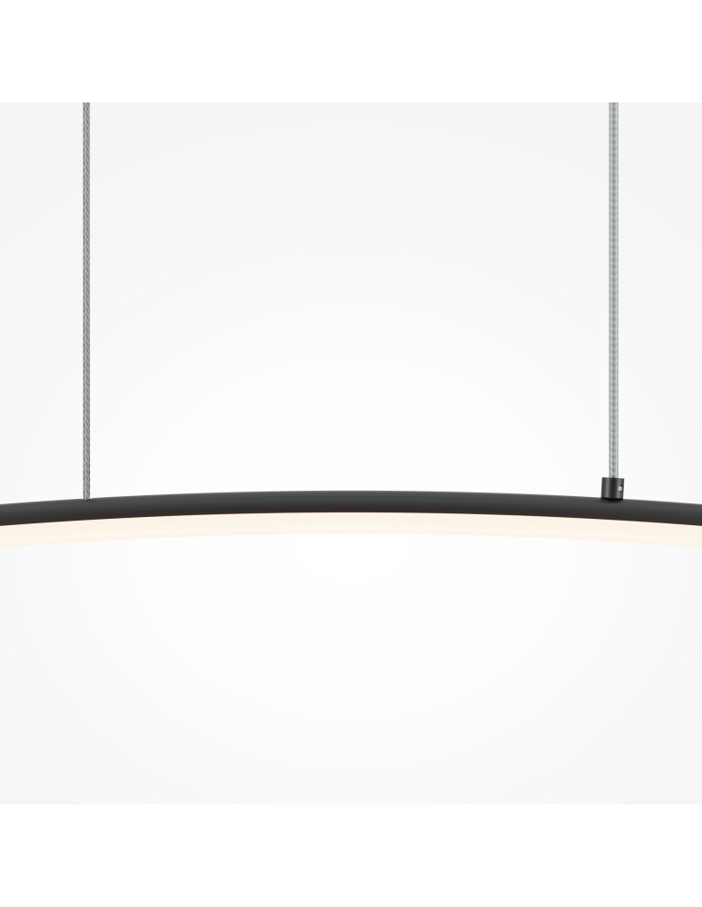 Pendant lamps - Maytoni Light Reflection LED Pendant Lamp 15W 800lm 3000K Black MOD243PL-L18BK. - product kolory-swiatla.pl 2