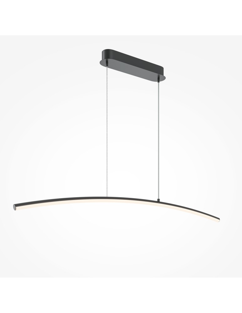 Pendant lamps - Maytoni Light Reflection LED Pendant Lamp 15W 800lm 3000K Black MOD243PL-L18BK. - product kolory-swiatla.pl 3