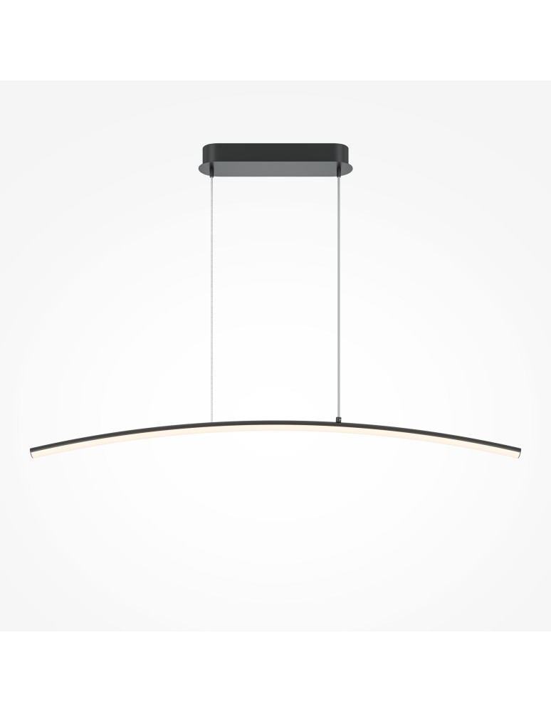 Pendant lamps - Maytoni Light Reflection LED Pendant Lamp 15W 800lm 3000K Black MOD243PL-L18BK. - product kolory-swiatla.pl 4