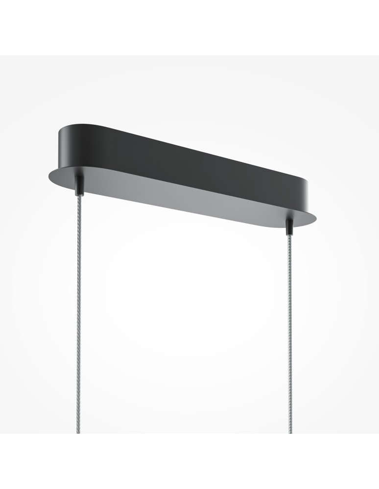 Pendant lamps - Maytoni Light Reflection LED Pendant Lamp 15W 800lm 3000K Black MOD243PL-L18BK. - product kolory-swiatla.pl 5