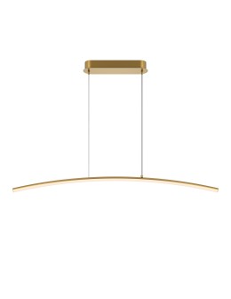 Maytoni Light Reflection Lampa Wisząca LED 15W 1150lm Mosiądz MOD243PL-L18BSK