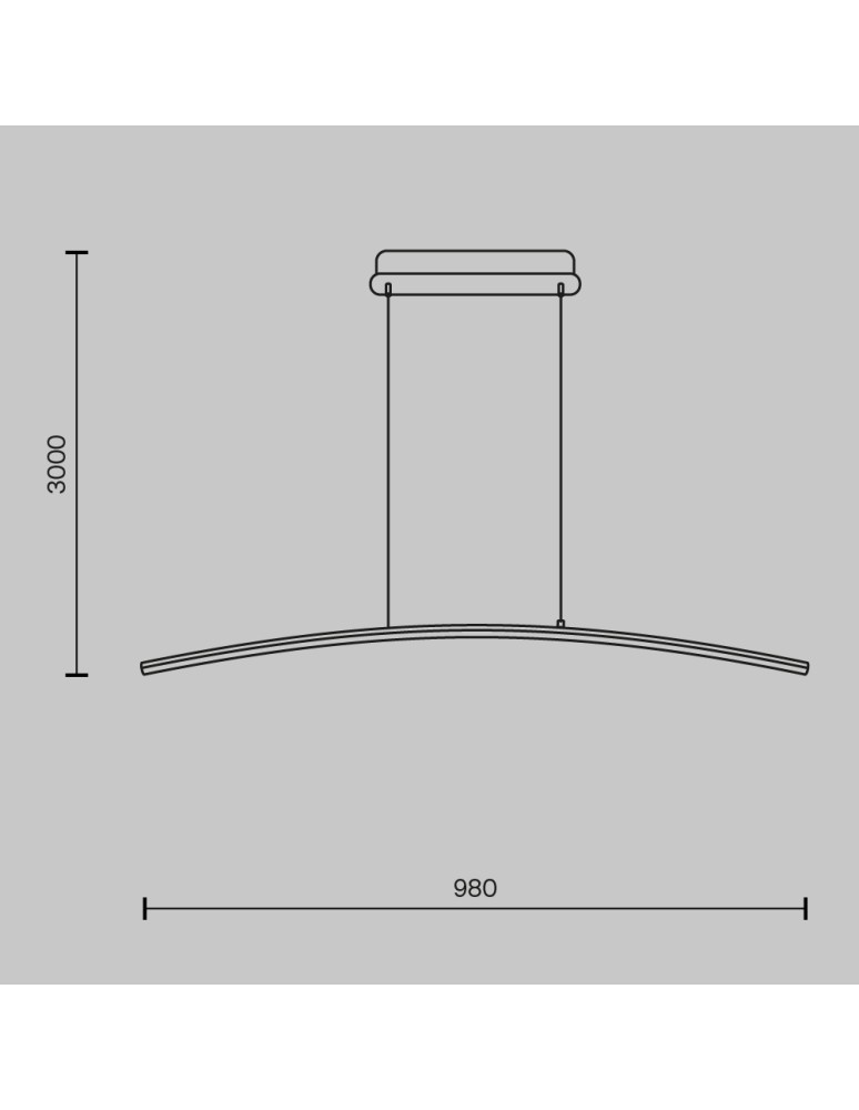 Pendant lamps - Maytoni Light Reflection LED Pendant Lamp 15W 1150lm Brass MOD243PL-L18BSK. - product kolory-swiatla.pl 6