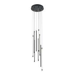 Maytoni Light stick Lampa Wisząca Rurki LED 46W 3350lm 3000K Czarny MOD236PL-L54B3K