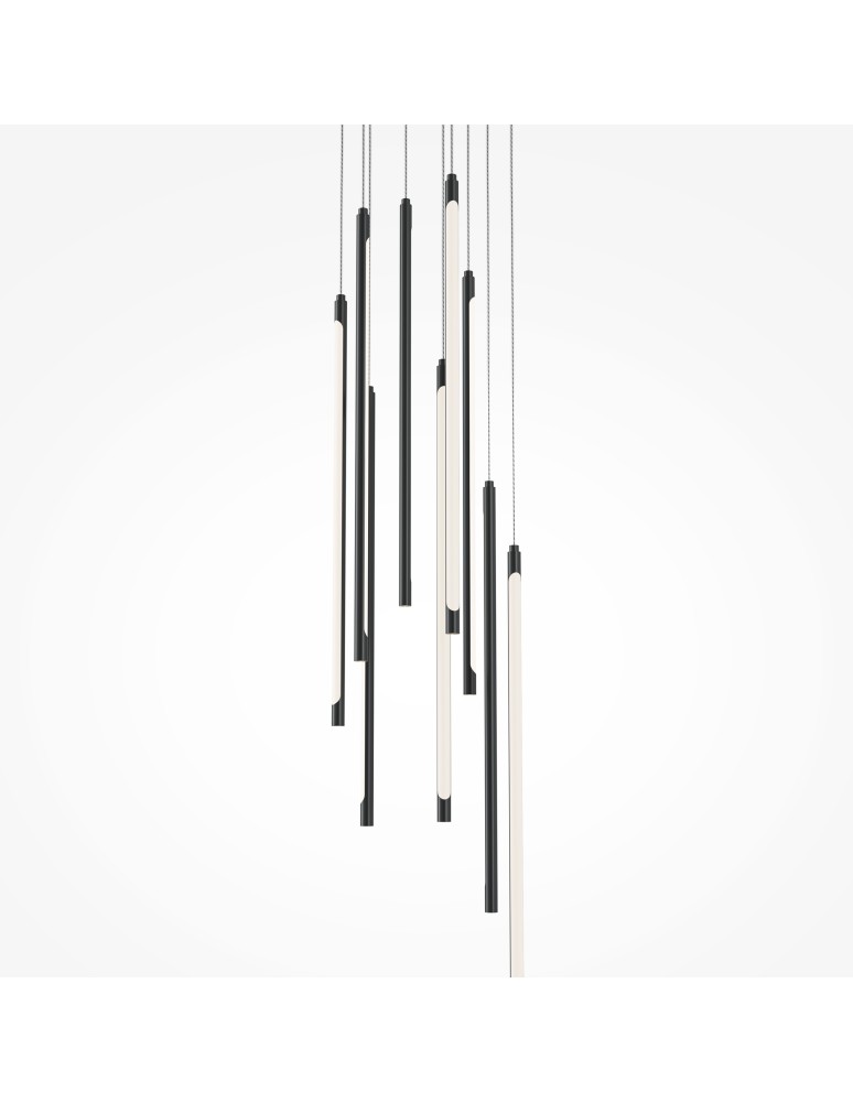 Pendant lamps - Maytoni Light stick LED tube pendant lamp 46W 3350lm 3000K Black MOD236PL-L54B3K. - product kolory-swiatla.pl 4
