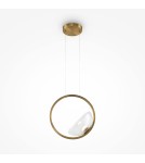 Pendant lamps - Maytoni Lunare LED Pendant Lamp 5W 450lm 3000K Brass MOD327PL-L5BS3K. - product 1