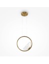 Maytoni Lunare Lampa Wisząca LED 5W 450lm 3000K Mosiądz MOD327PL-L5BS3K